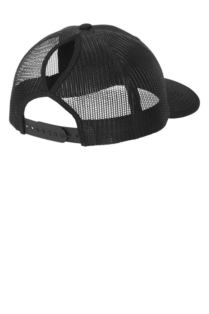 Port Authority LC401 Snapback Ponytail Trucker Cap