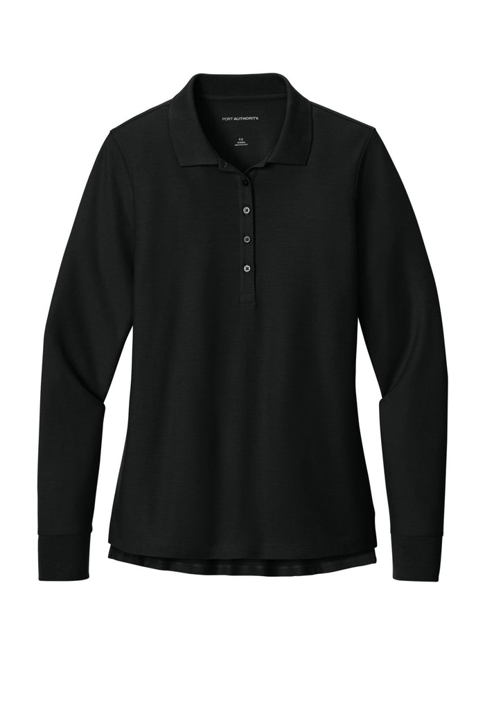 Port Authority LK200LS Women's Wearever Signature Pique Long Sleeve Polo