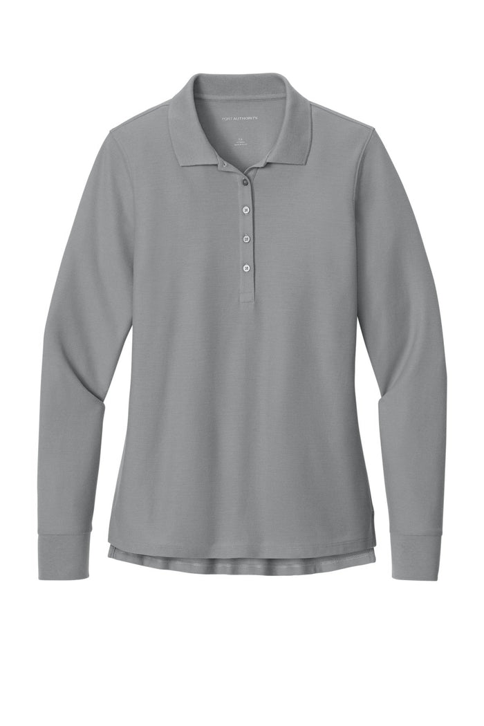 Port Authority LK200LS Women's Wearever Signature Pique Long Sleeve Polo