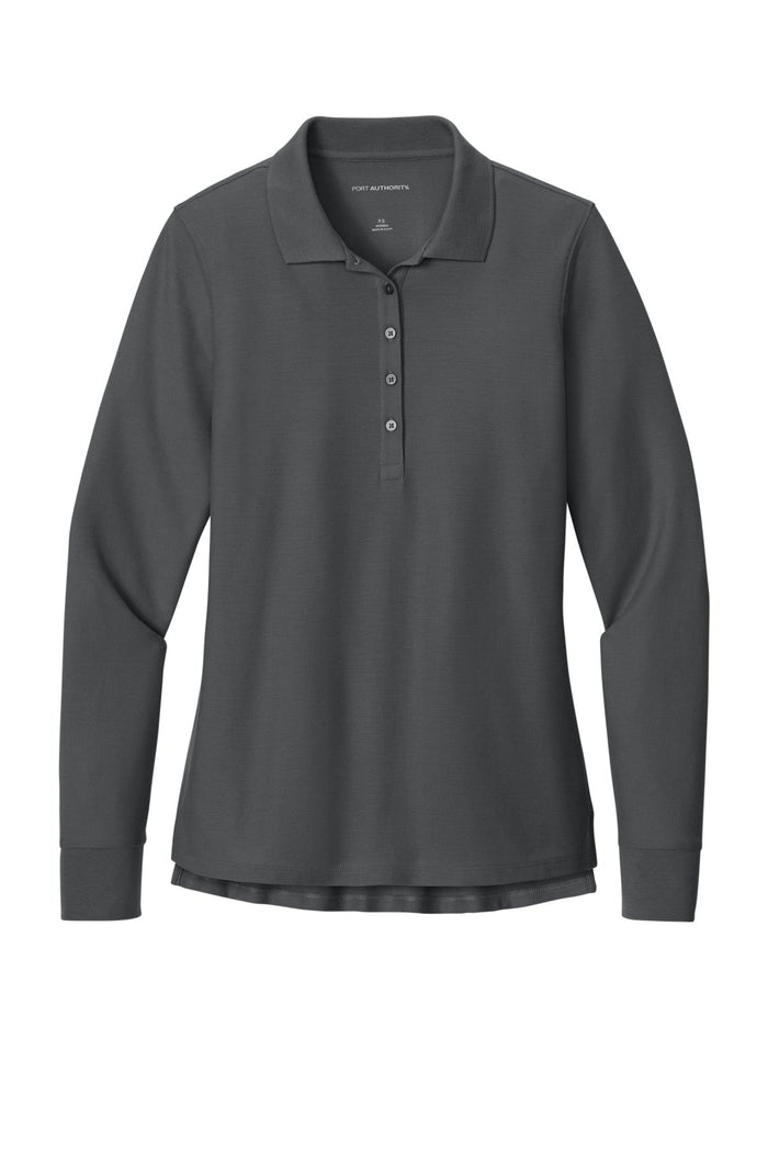 Port Authority LK200LS Women's Wearever Signature Pique Long Sleeve Polo