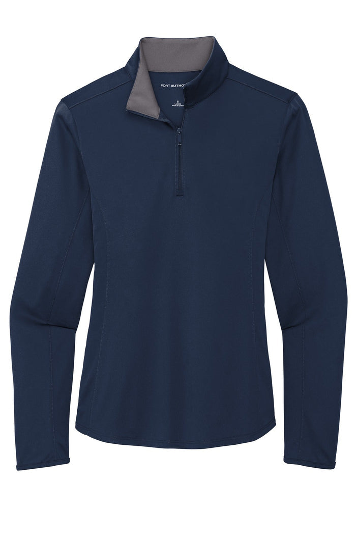 Port Authority LK584 Women's Silk Touch  Performance 1/4-Zip