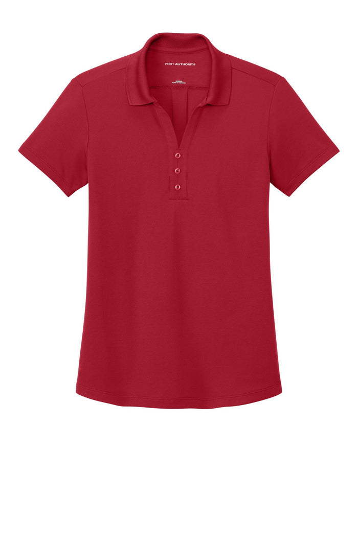 Port Authority LK620 Women's Plaited Pique Polo