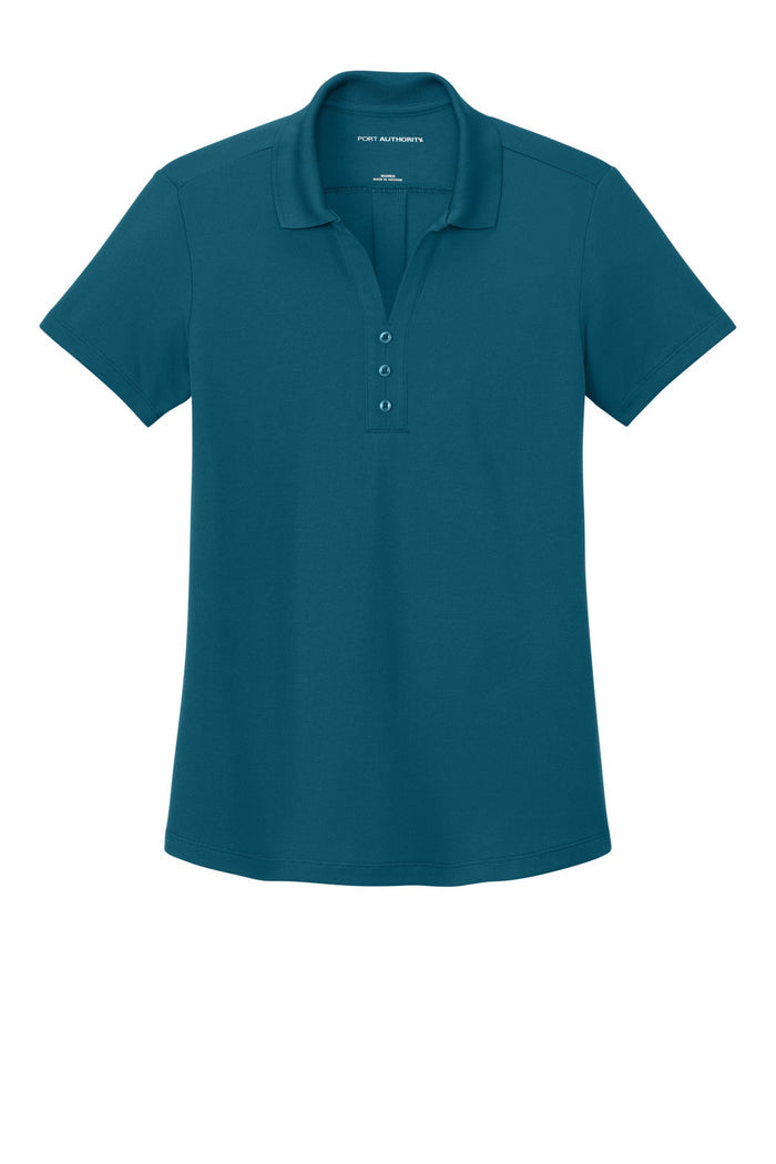 Port Authority LK620 Women's Plaited Pique Polo