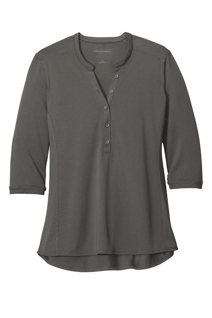 Port Authority LK750 Women's UV Choice Pique Henley
