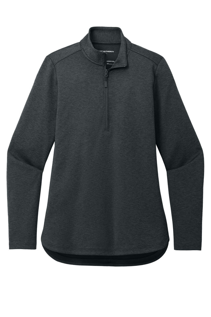 Port Authority LK880 Women's C-FREE Double Knit 1/4-Zip