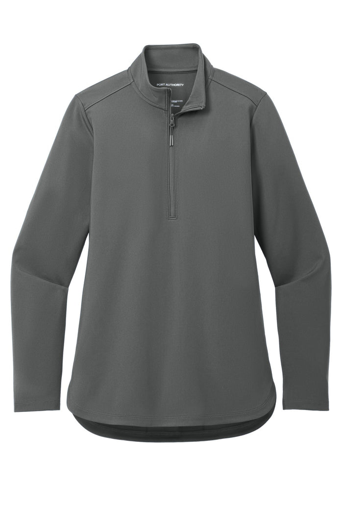 Port Authority LK880 Women's C-FREE Double Knit 1/4-Zip