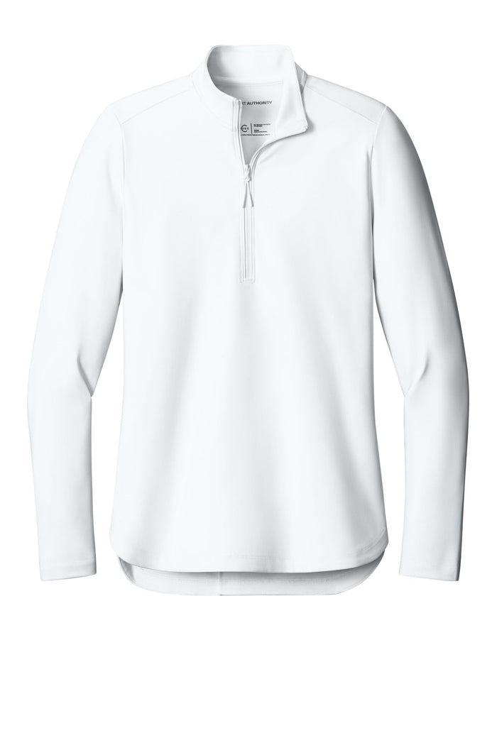 Port Authority LK880 Women's C-FREE Double Knit 1/4-Zip