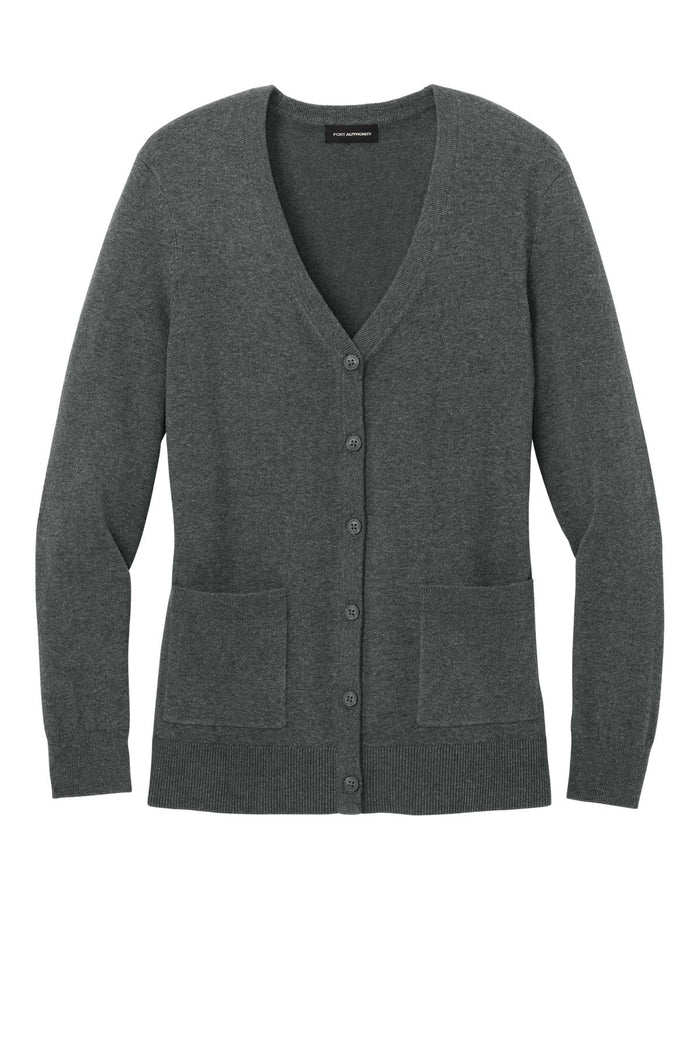 Port Authority LSW4150 Women's Easy Care Button-Up Cardigan Sweater