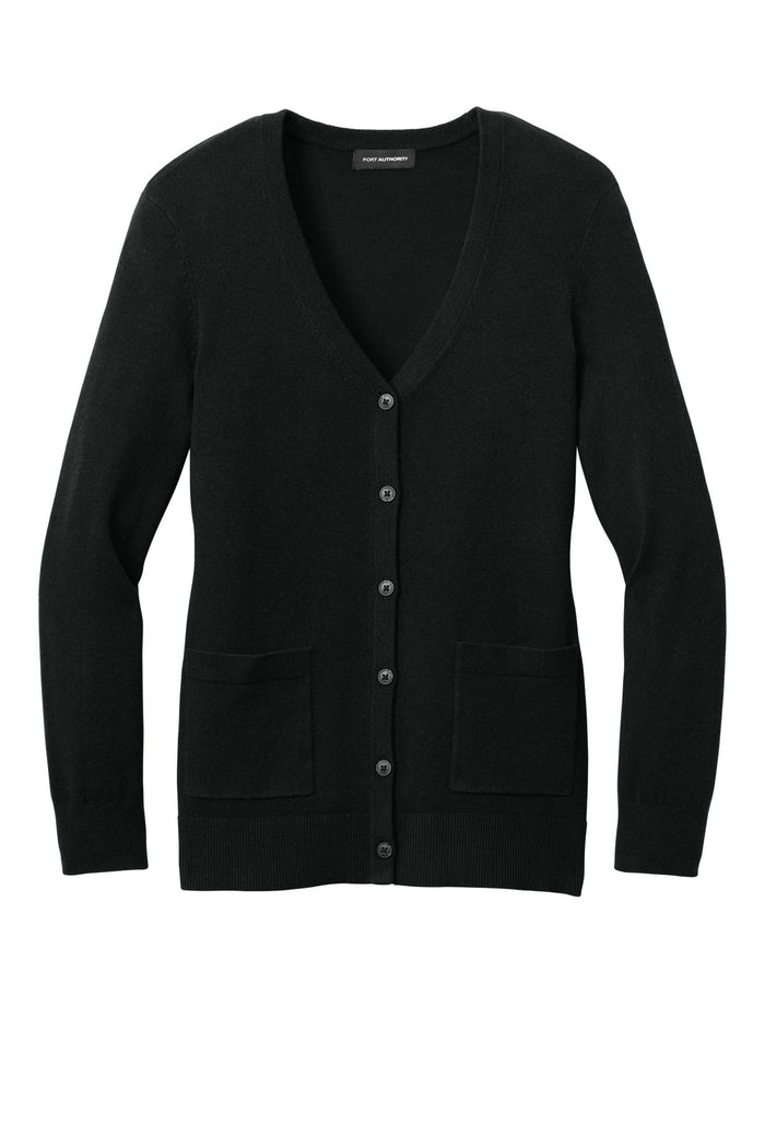 Port Authority LSW4150 Women's Easy Care Button-Up Cardigan Sweater