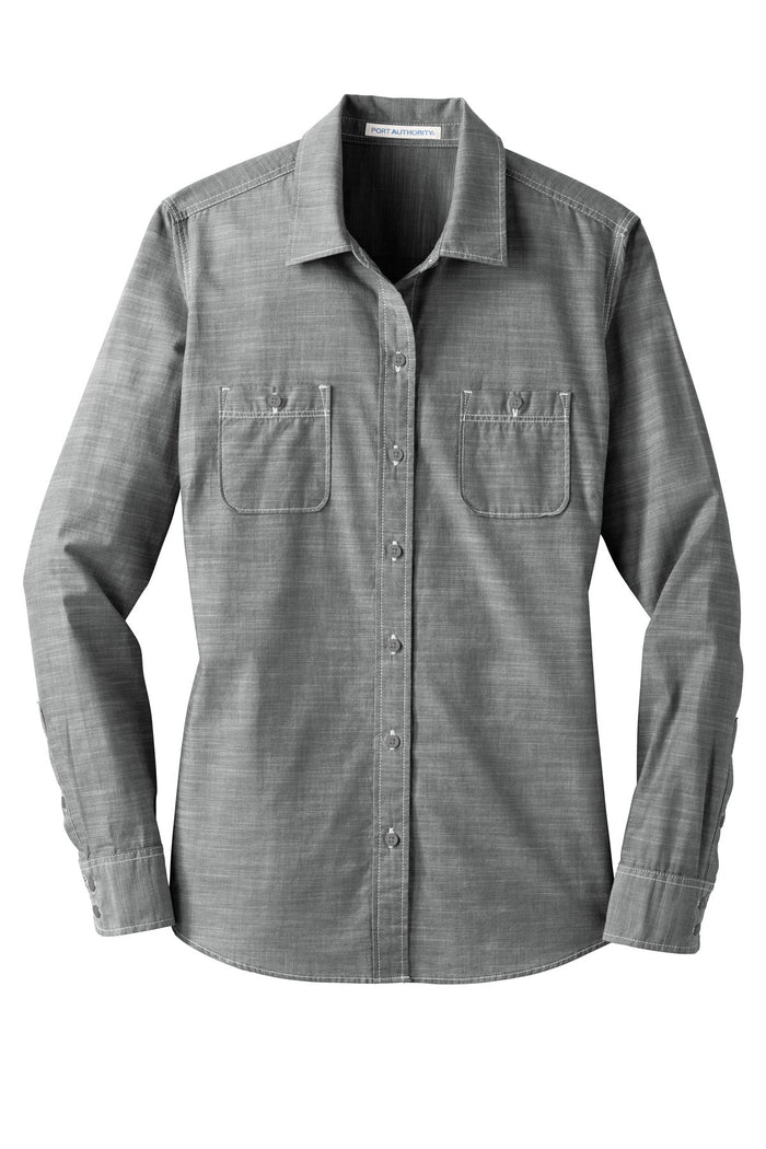 Port Authority LW380 Women's Slub Chambray Shirt