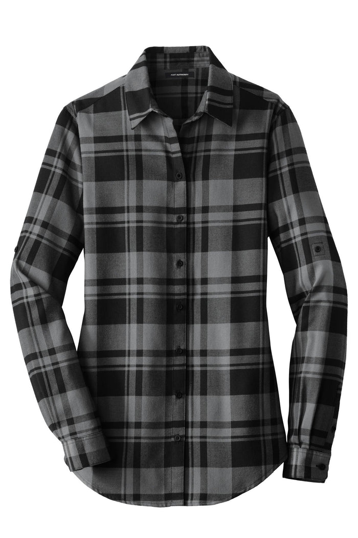 Port Authority LW668 Women's Plaid Flannel Tunic