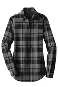 Port Authority LW668 Women's Plaid Flannel Tunic