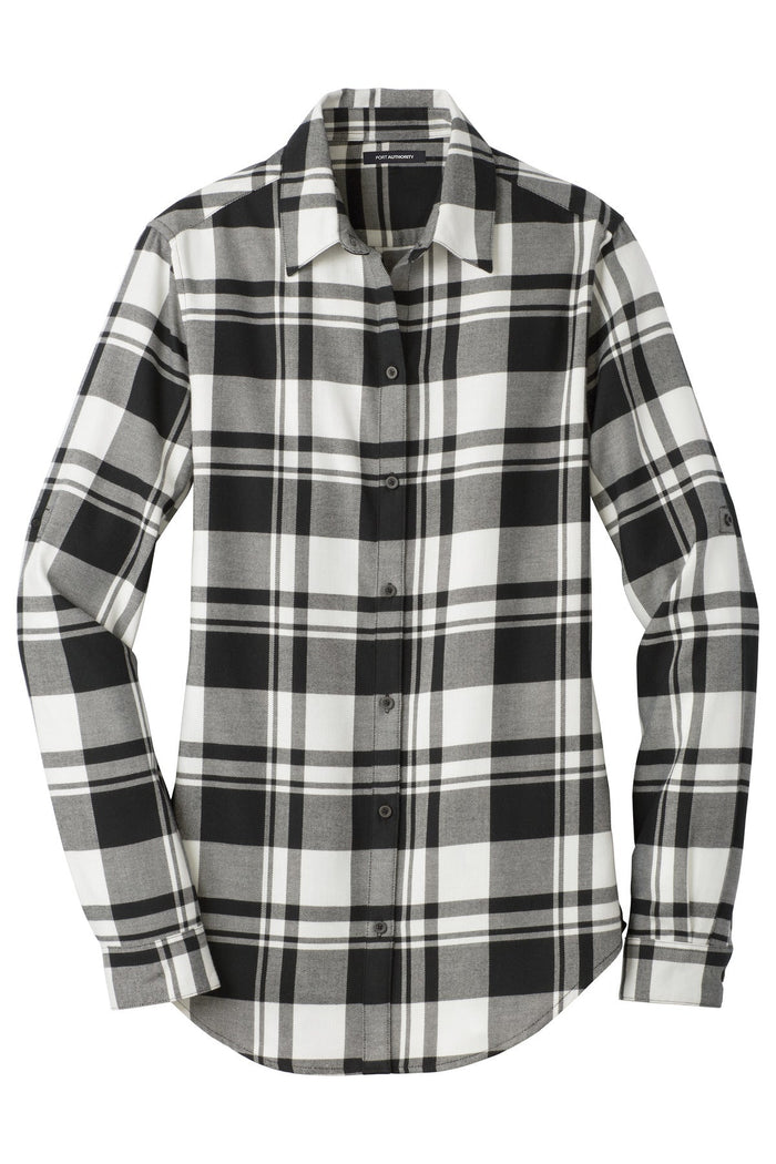 Port Authority LW668 Women's Plaid Flannel Tunic