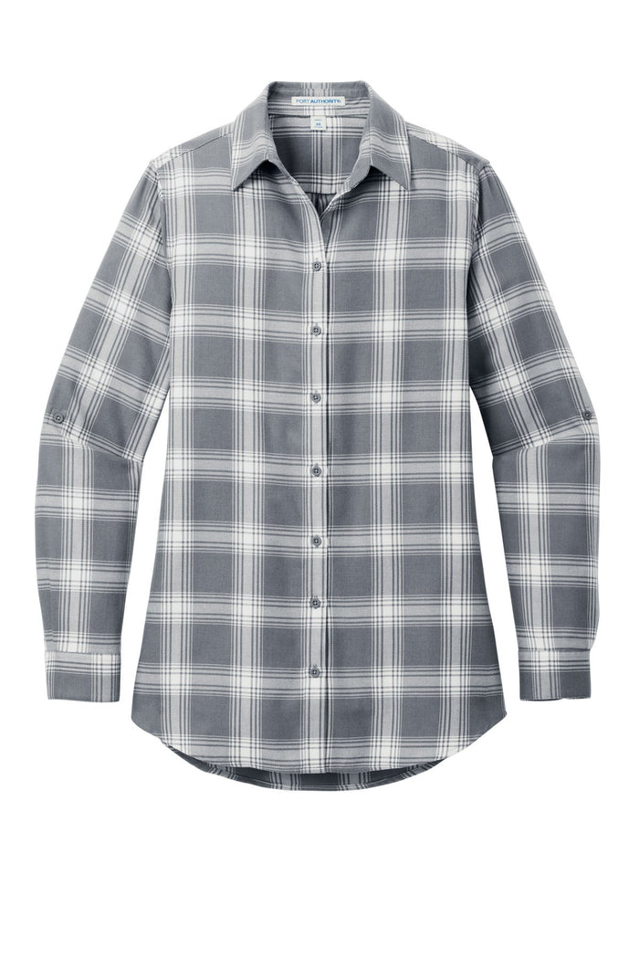 Port Authority LW668 Women's Plaid Flannel Tunic