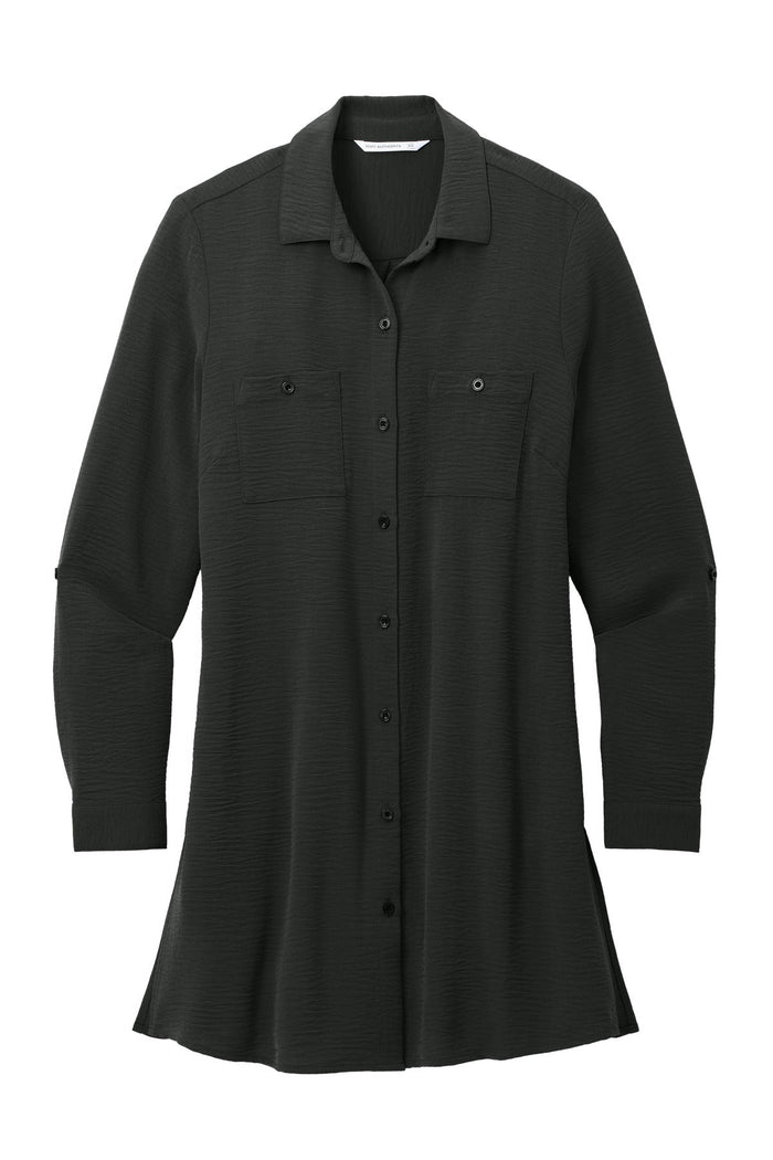 Port Authority LW715 Women's Textured Crepe Long Tunic