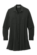 Port Authority LW715 Women's Textured Crepe Long Tunic