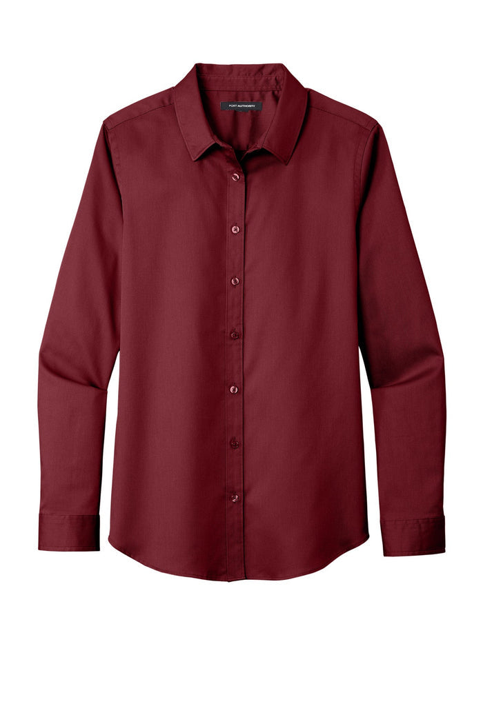 Port Authority LW808 Women's Long Sleeve SuperPro ReactTwill Shirt