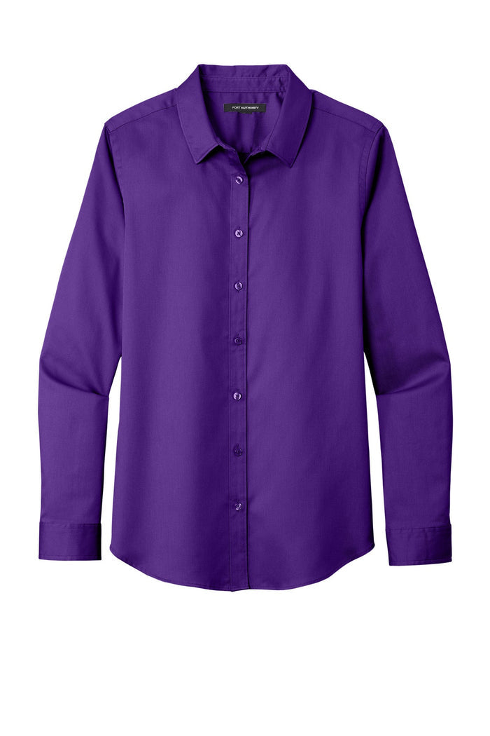 Port Authority LW808 Women's Long Sleeve SuperPro ReactTwill Shirt