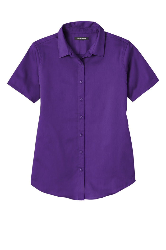 Port Authority LW809 Women's Short Sleeve SuperPro ReactTwill Shirt