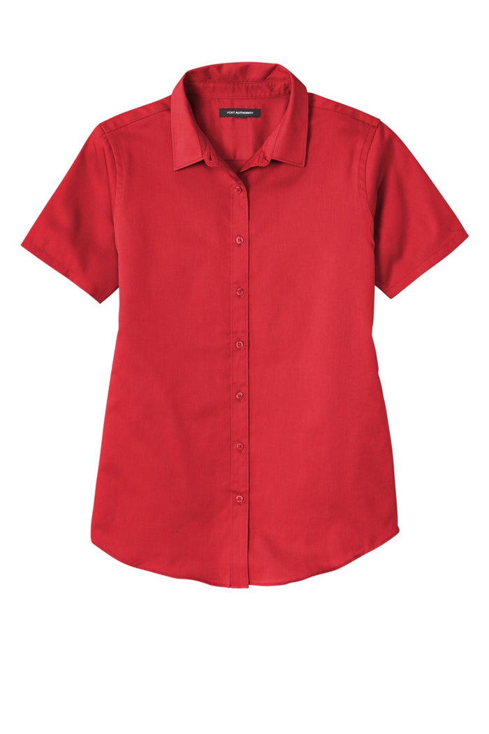 Port Authority LW809 Women's Short Sleeve SuperPro ReactTwill Shirt