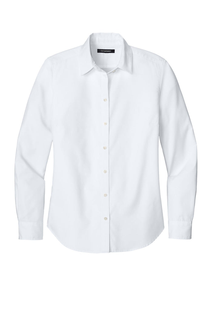 Port Authority LW816 Women's Long Sleeve Nailhead Easy Care Shirt