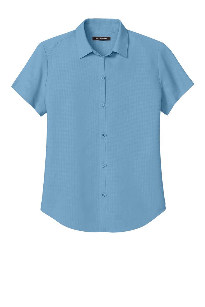 Port Authority LW963 Women's Short Sleeve UV Dockside Shirt
