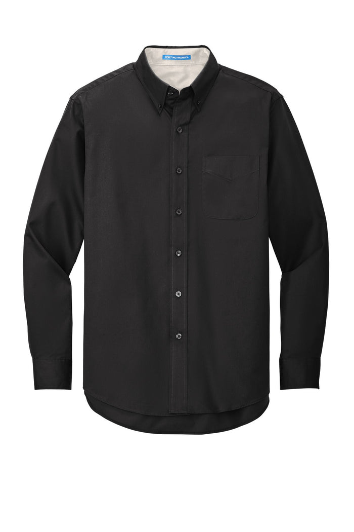 Port Authority S608ES Extended Size Long Sleeve Easy Care Shirt