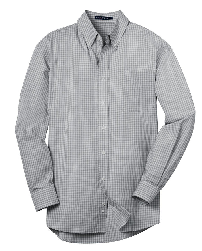 Port Authority S639 Plaid Pattern Easy Care Shirt