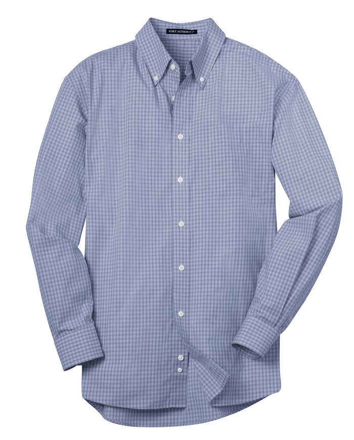 Port Authority S639 Plaid Pattern Easy Care Shirt