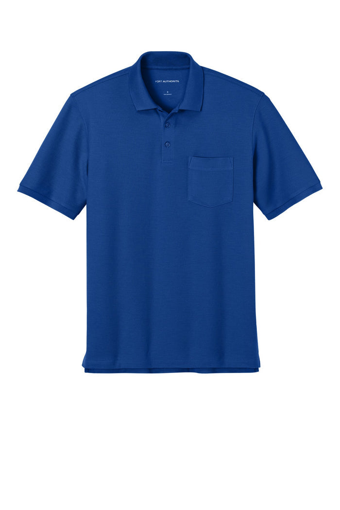 Port Authority TLK200P Tall Wearever Signature Pique Pocket Polo