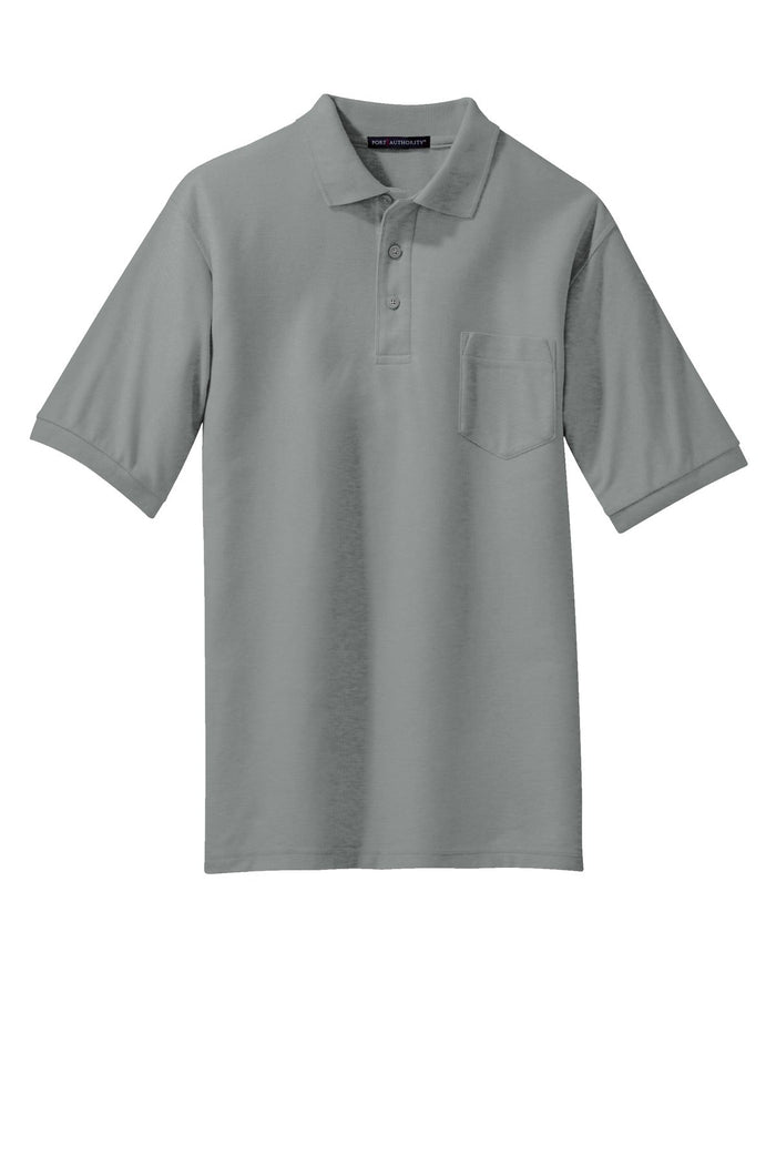 Port Authority TLK500P Tall Silk Touch Polo with Pocket