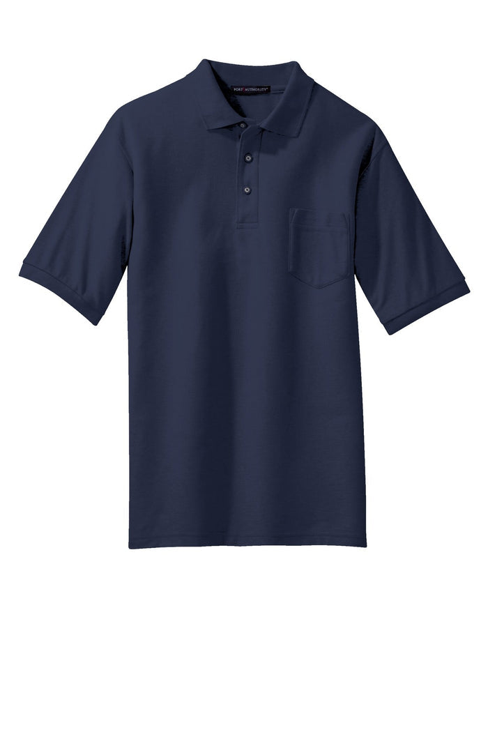 Port Authority TLK500P Tall Silk Touch Polo with Pocket