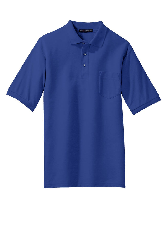 Port Authority TLK500P Tall Silk Touch Polo with Pocket