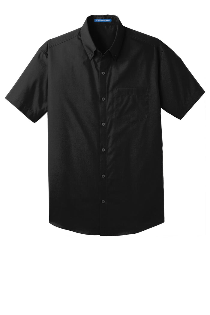 Port Authority W101 Short Sleeve Carefree Poplin Shirt