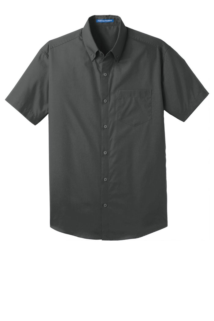 Port Authority W101 Short Sleeve Carefree Poplin Shirt