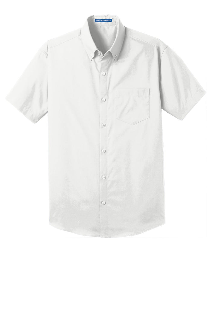 Port Authority W101 Short Sleeve Carefree Poplin Shirt