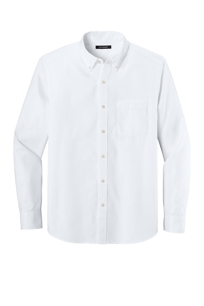 Port Authority W816 Long Sleeve Nailhead Easy Care Shirt