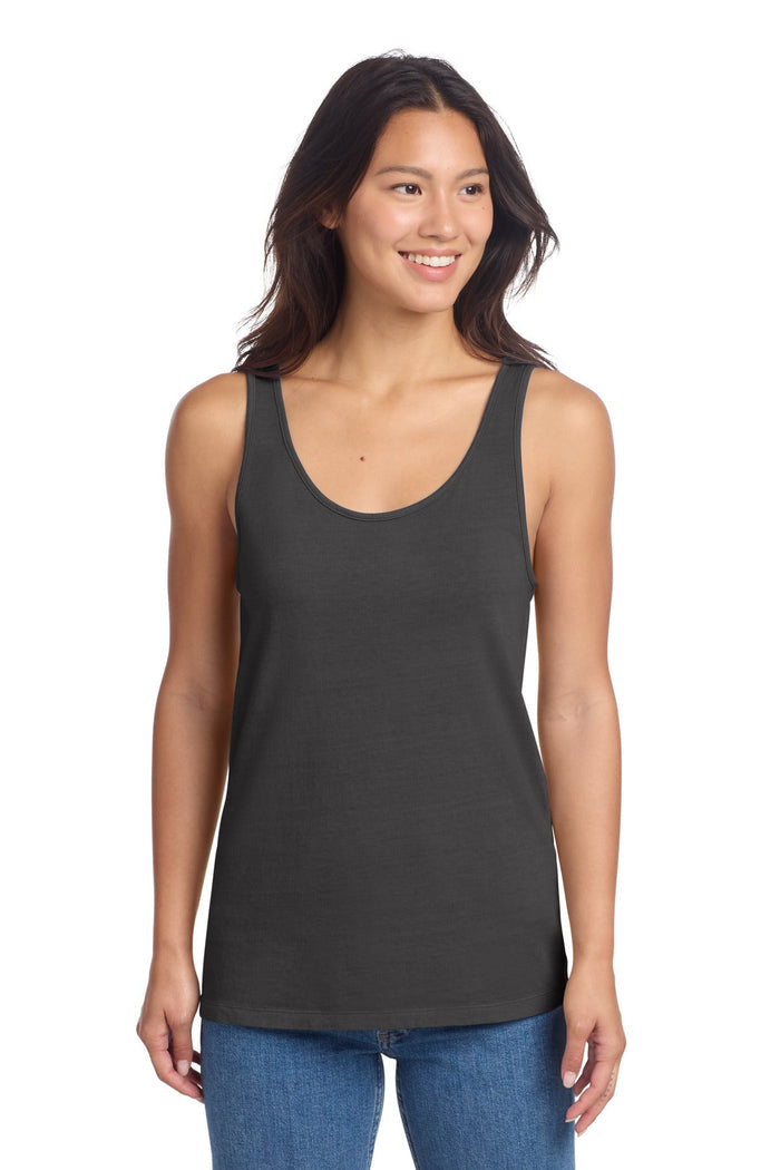 Port & Co LPC099TT Women's Beach Wash Garment-Dyed Tank