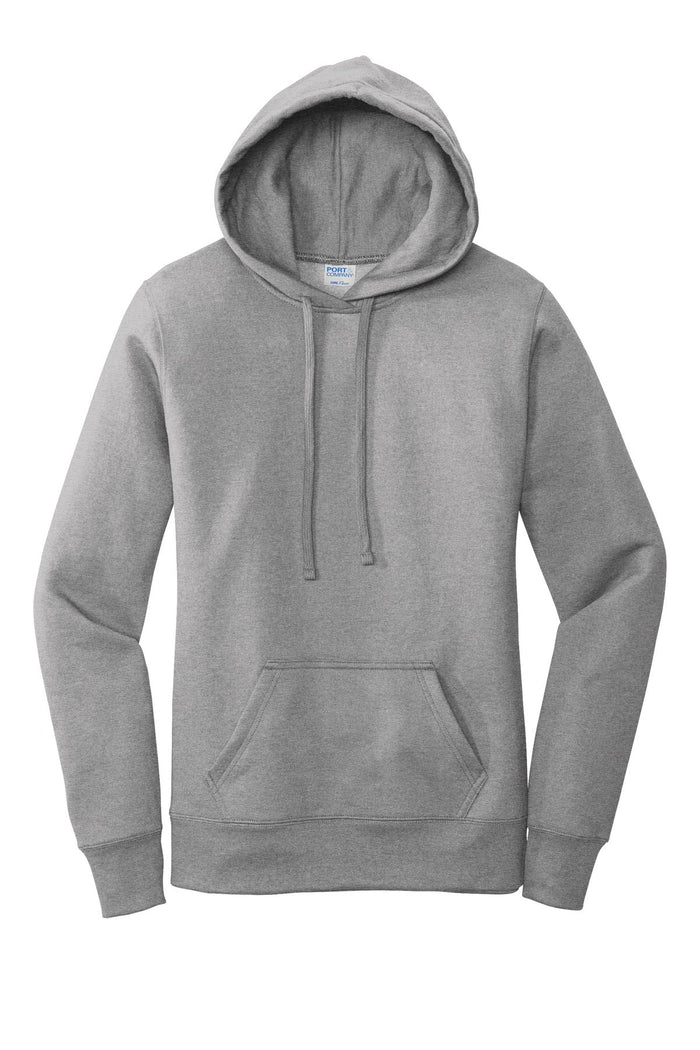 Port & Co LPC78H Women's Core Fleece Pullover Hooded Sweatshirt