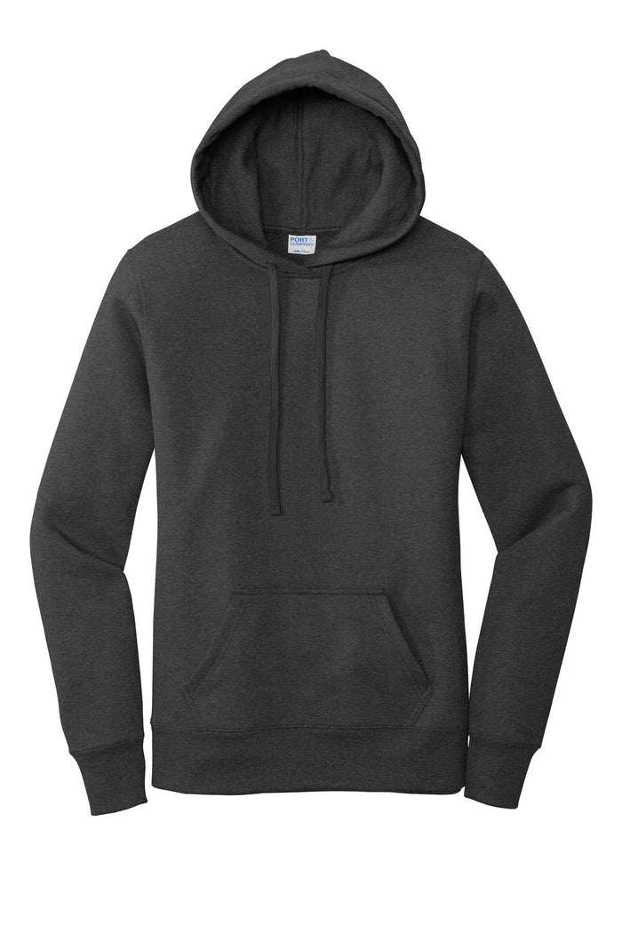 Port & Co LPC78H Women's Core Fleece Pullover Hooded Sweatshirt