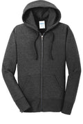 Port & Co LPC78ZH Women's Core Fleece Full-Zip Hooded Sweatshirt