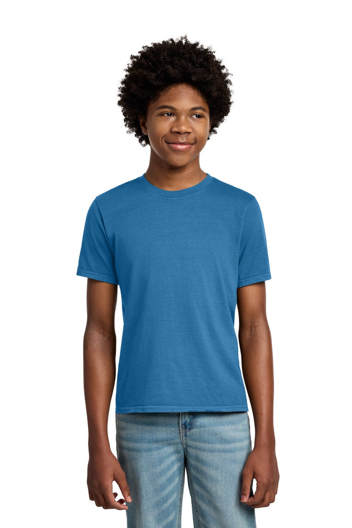 Port & Co PC099Y Youth Beach Wash Garment-Dyed Tee