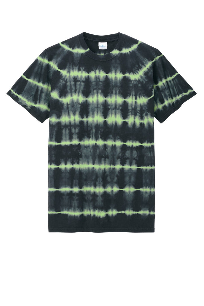 Port & Co PC142 Allover Stripe Tie-Dye Tee