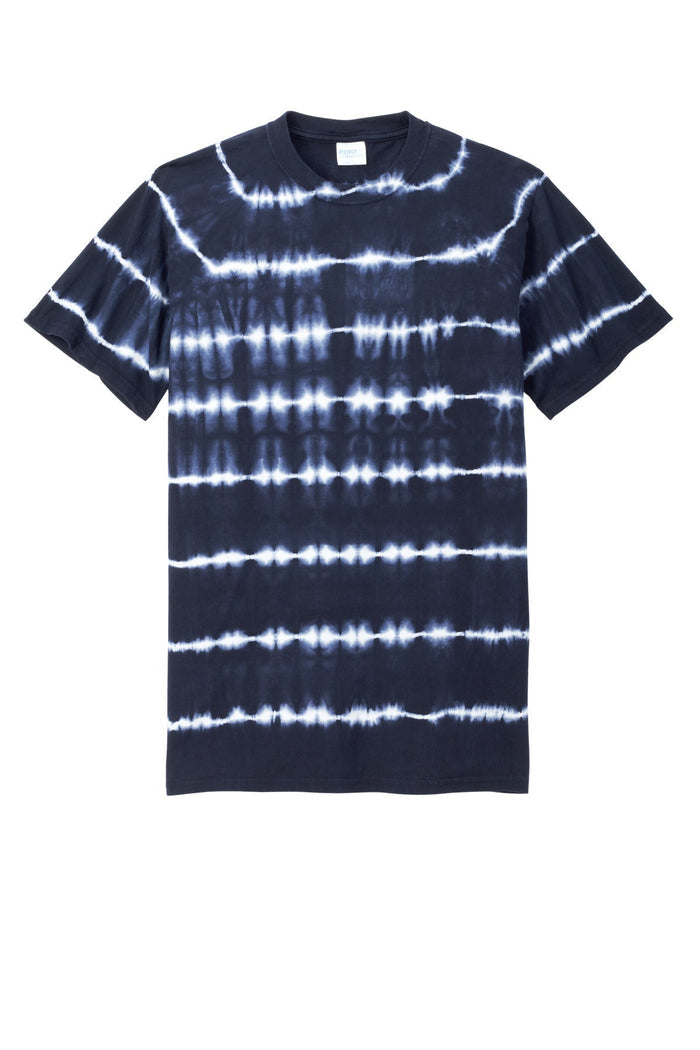 Port & Co PC142 Allover Stripe Tie-Dye Tee