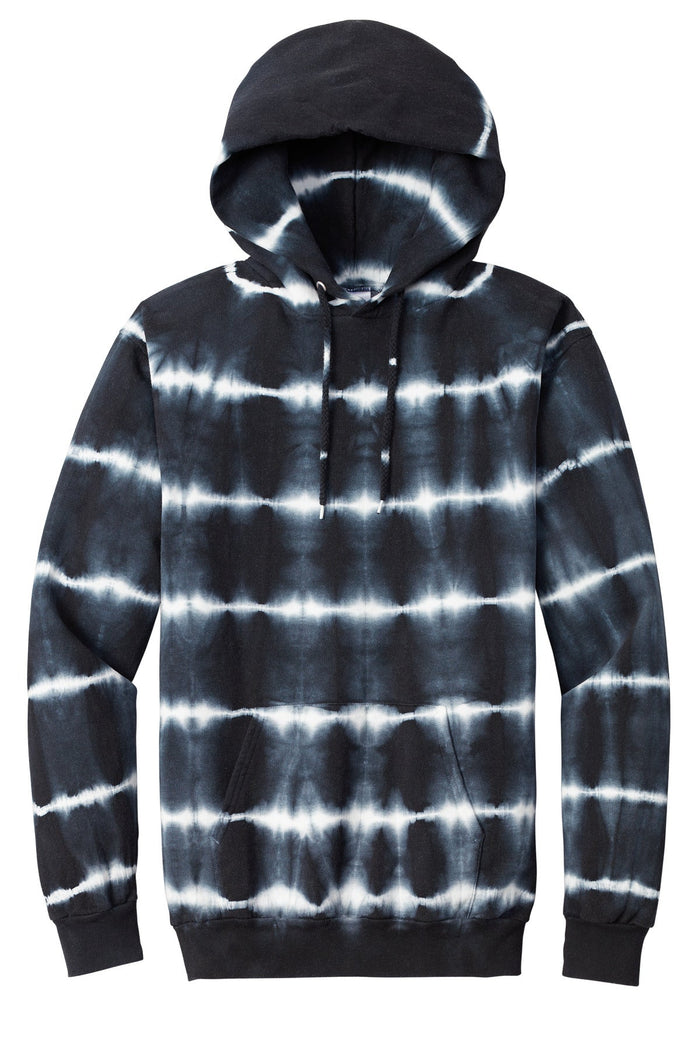 Port & Co PC143 Allover Stripe Tie-Dye Fleece