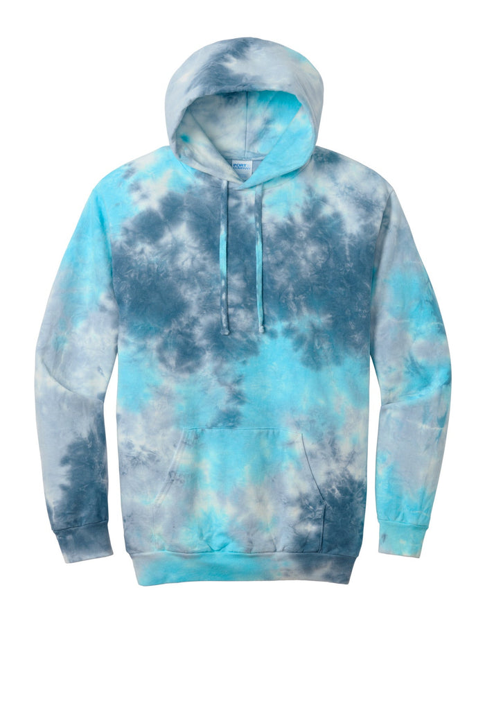 Port & Co PC144 Crystal Tie-Dye Pullover Hoodie