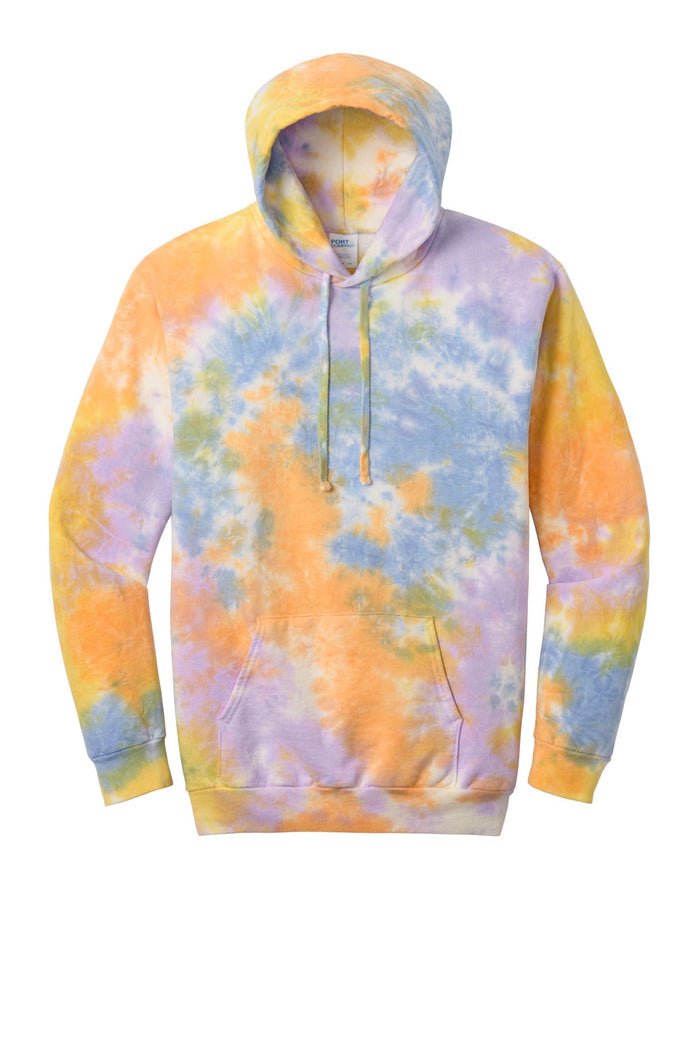 Port & Co PC144 Crystal Tie-Dye Pullover Hoodie