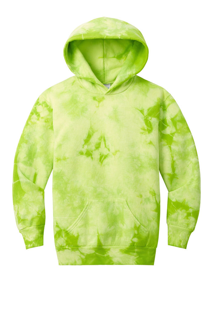 Port & Co PC144Y Youth Crystal Tie-Dye Pullover Hoodie
