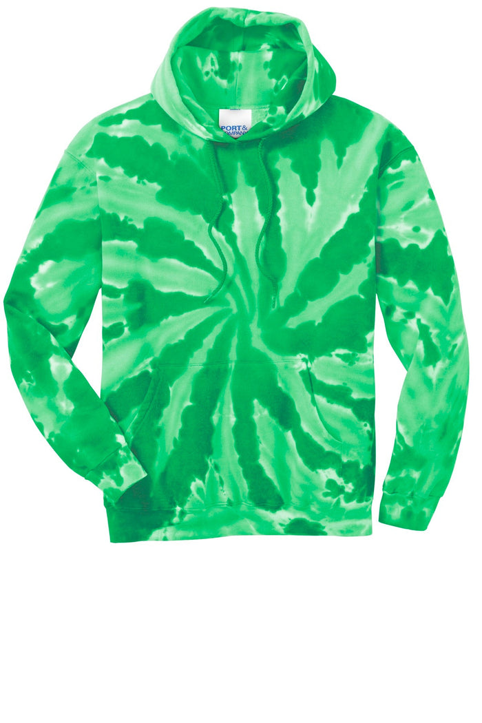 Port & Co PC146 Tie-Dye Pullover Hooded Sweatshirt