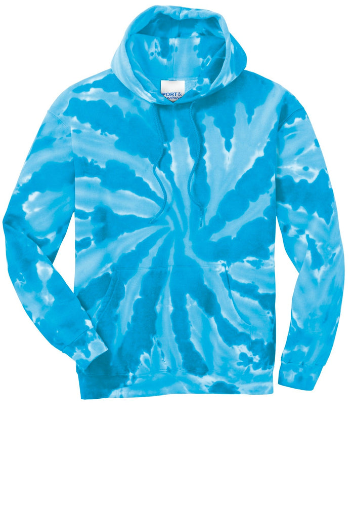 Port & Co PC146 Tie-Dye Pullover Hooded Sweatshirt